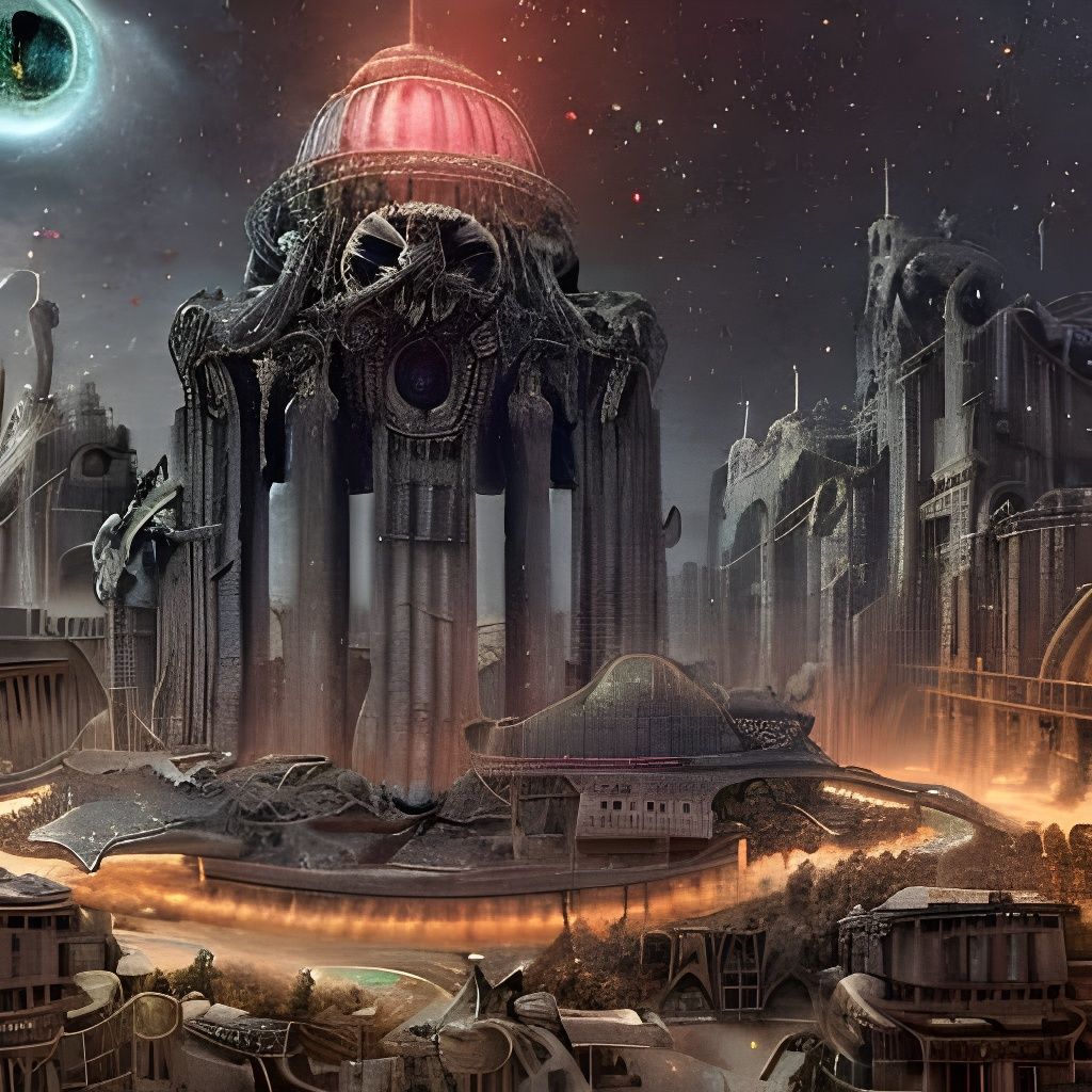 AI Generated Image of People Gathering