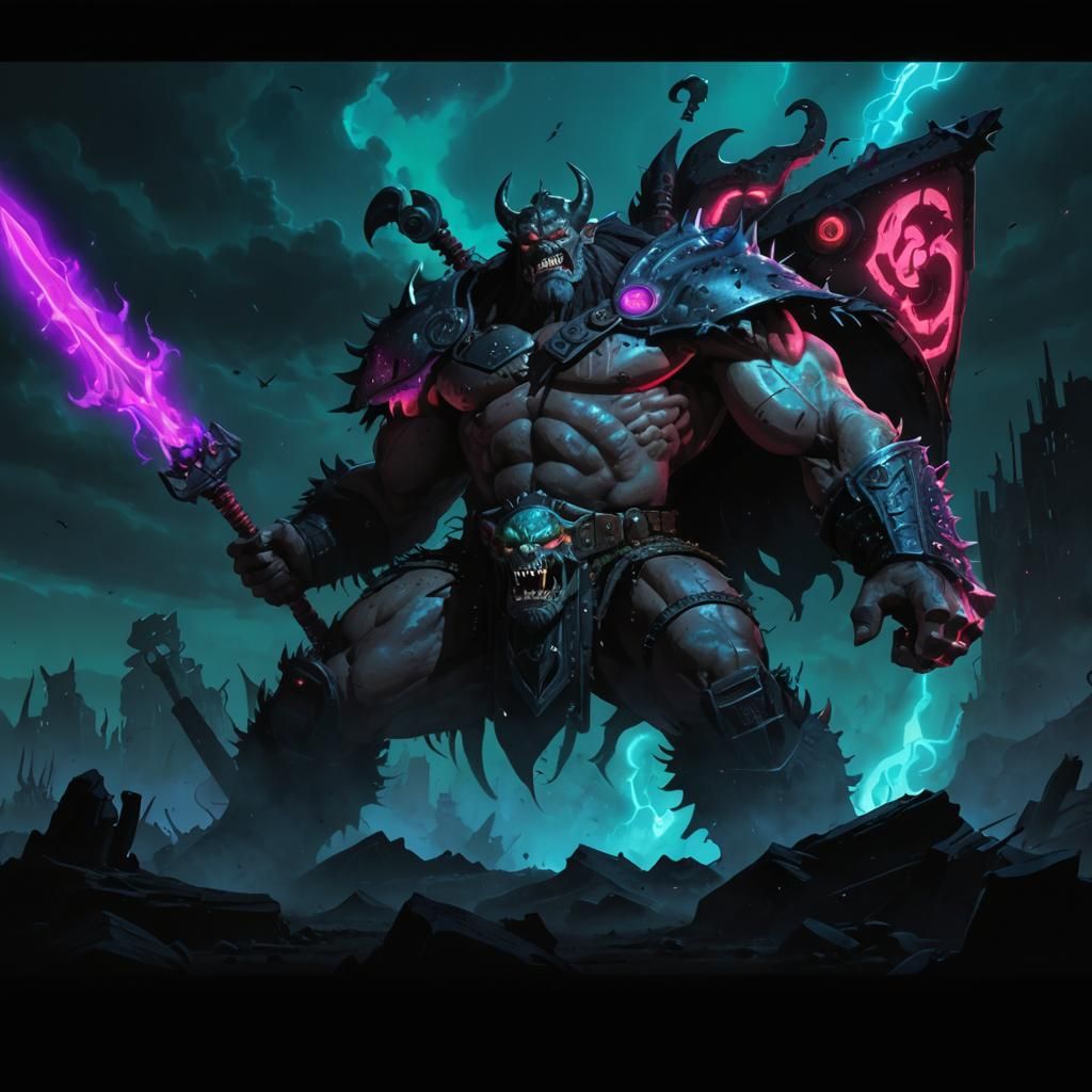 Korgoth's Bizarre Snu Snu Ritual in a Wasteland