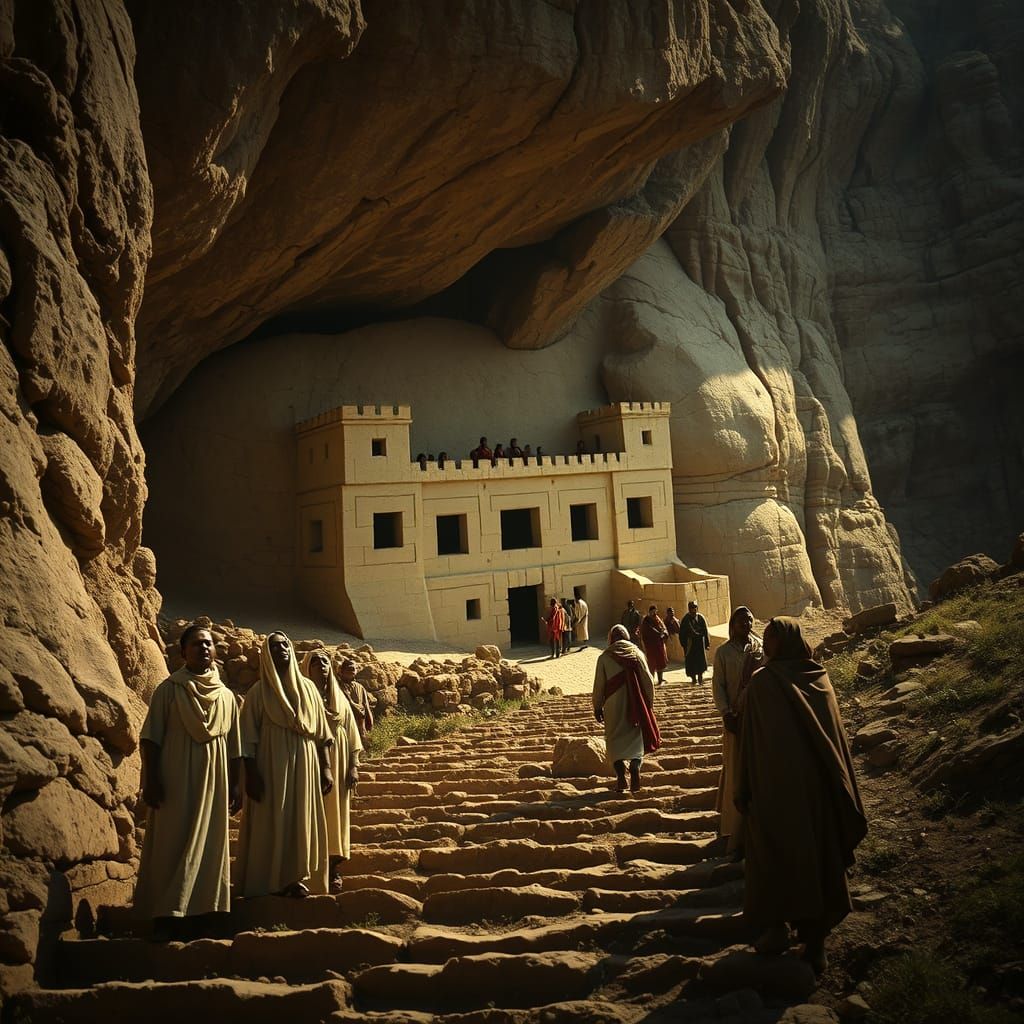 Ethiopian Rock Fortress: Resilience and Spirituality in Ston...