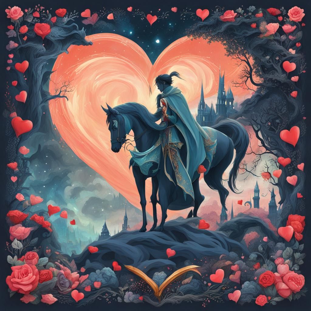 Enchanting Fantasy Image of Love