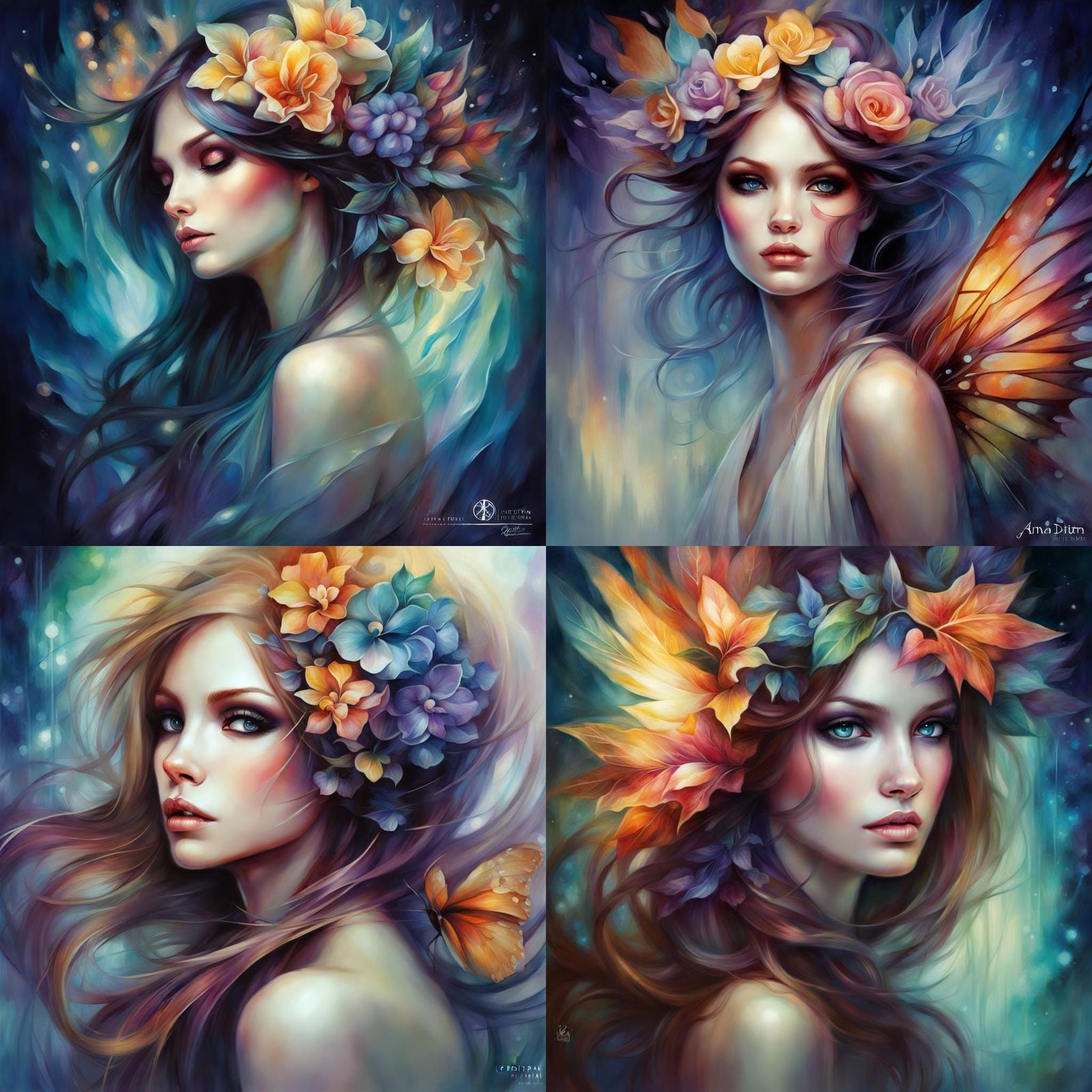 Eclectic Art Styles Fusion: A Digital Masterpiece