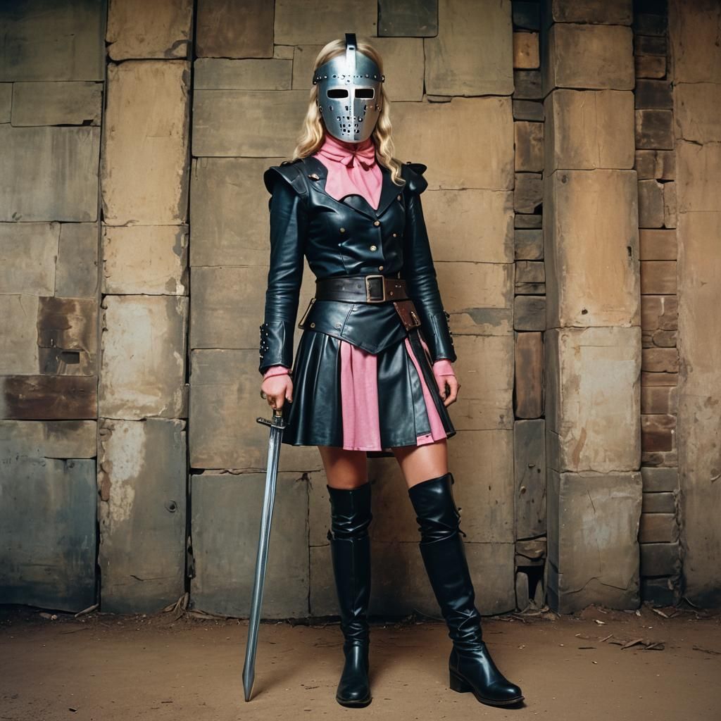 Woman in Leather Mask Film Still