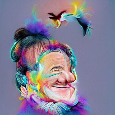 AI Image of Robin Williams