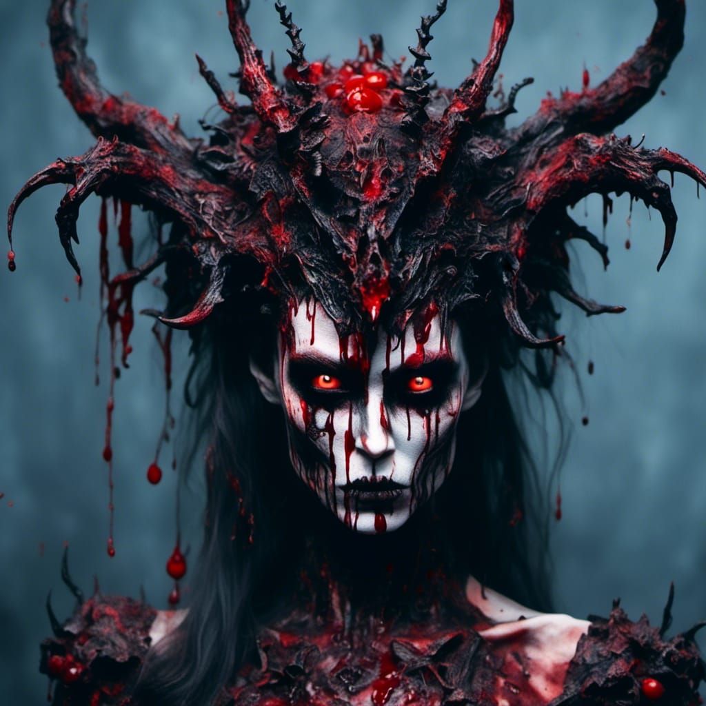 Alluring Blood Demon Tempts the Viewer