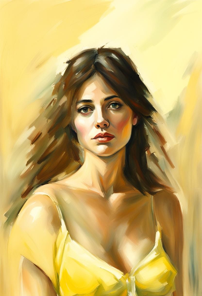 Beautiful woman portrait