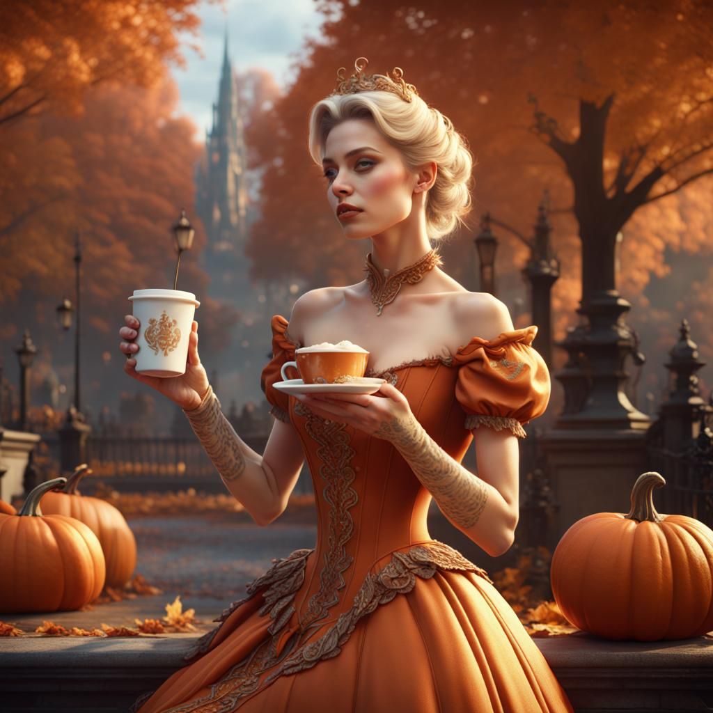 Cinderella Pumpkin Spice Latte