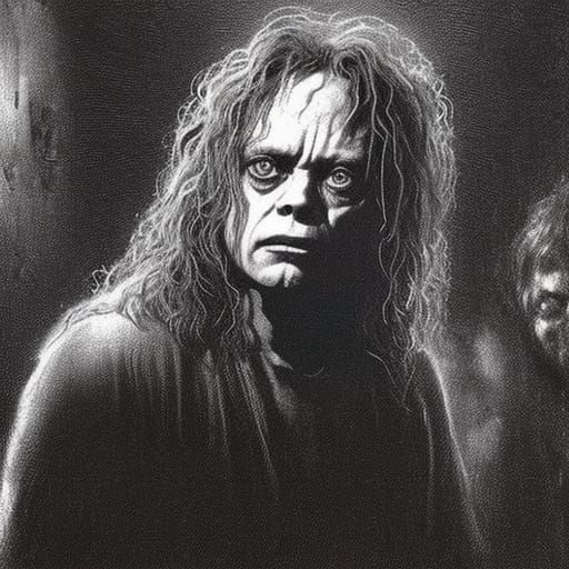 Brad Dourif as Gemini Killer in Doré Style