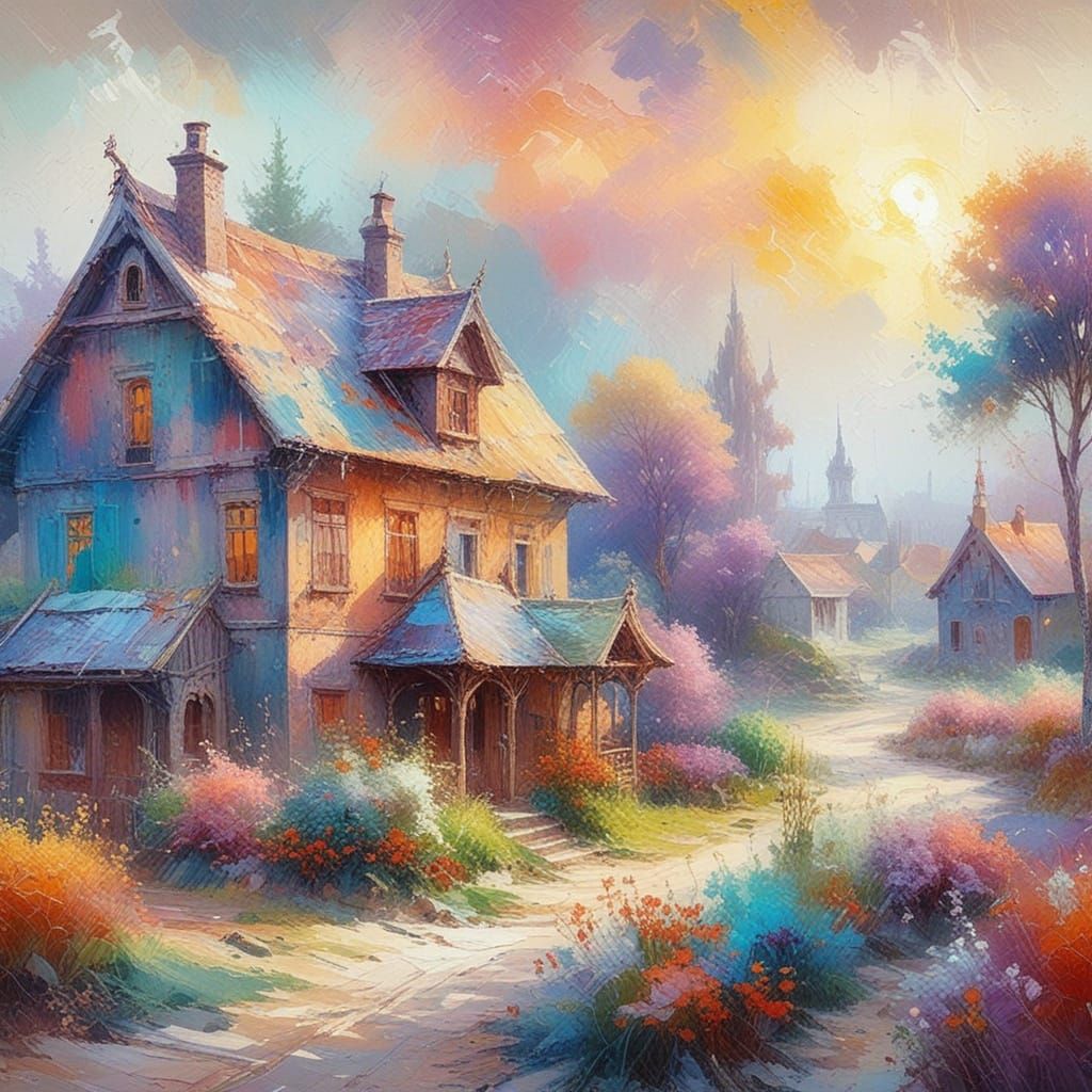 Weathered and Vibrant