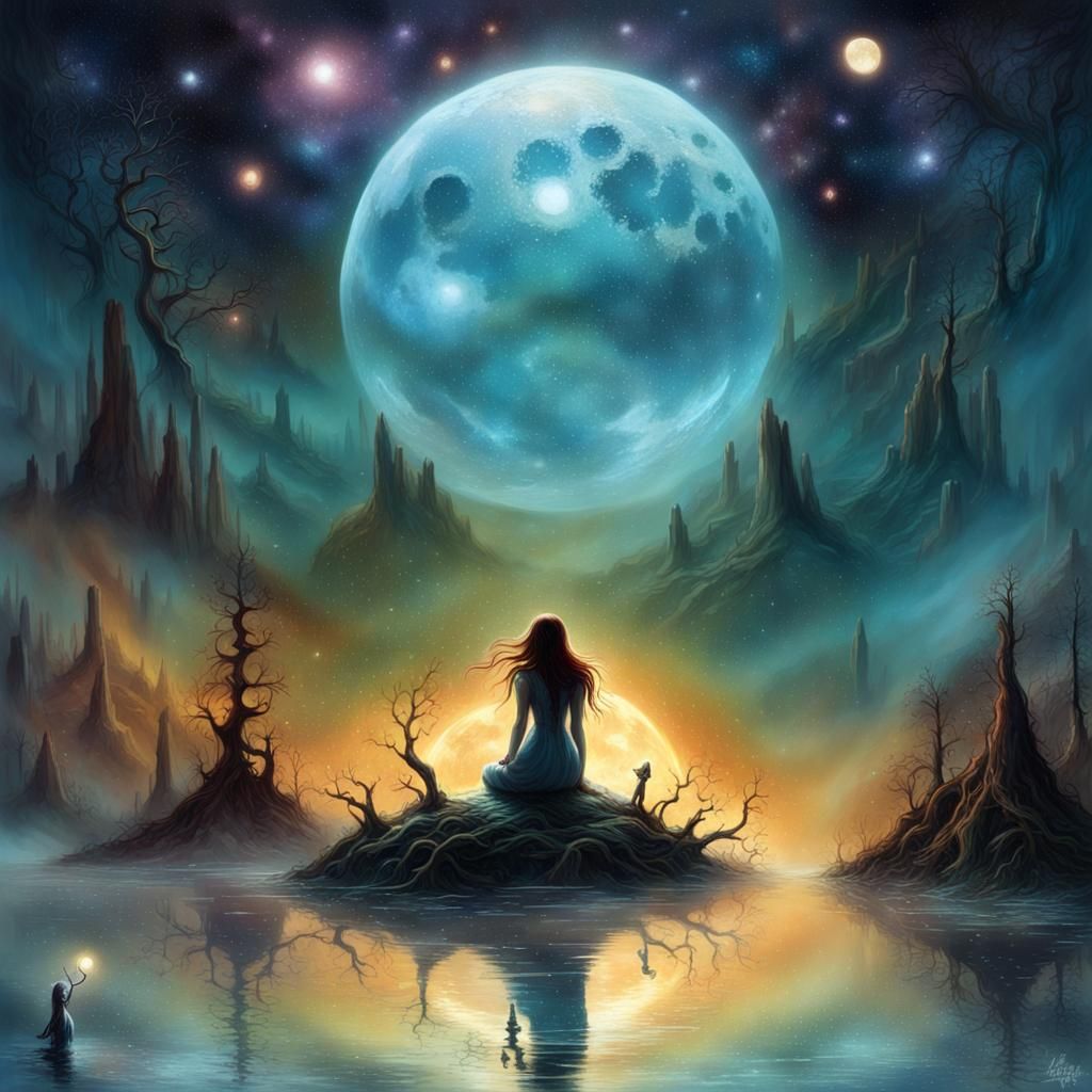 The Moon and the Mermaid