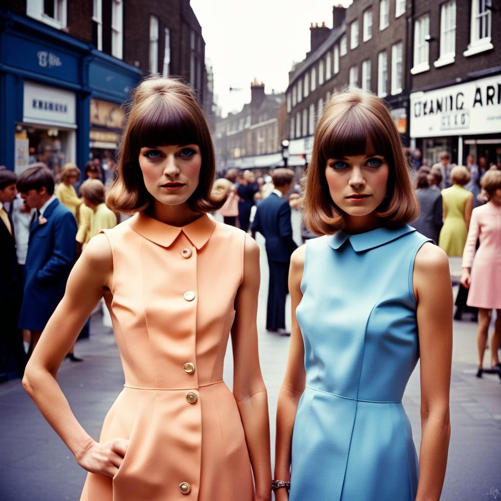 1960s Fashion on Carnaby Street, London