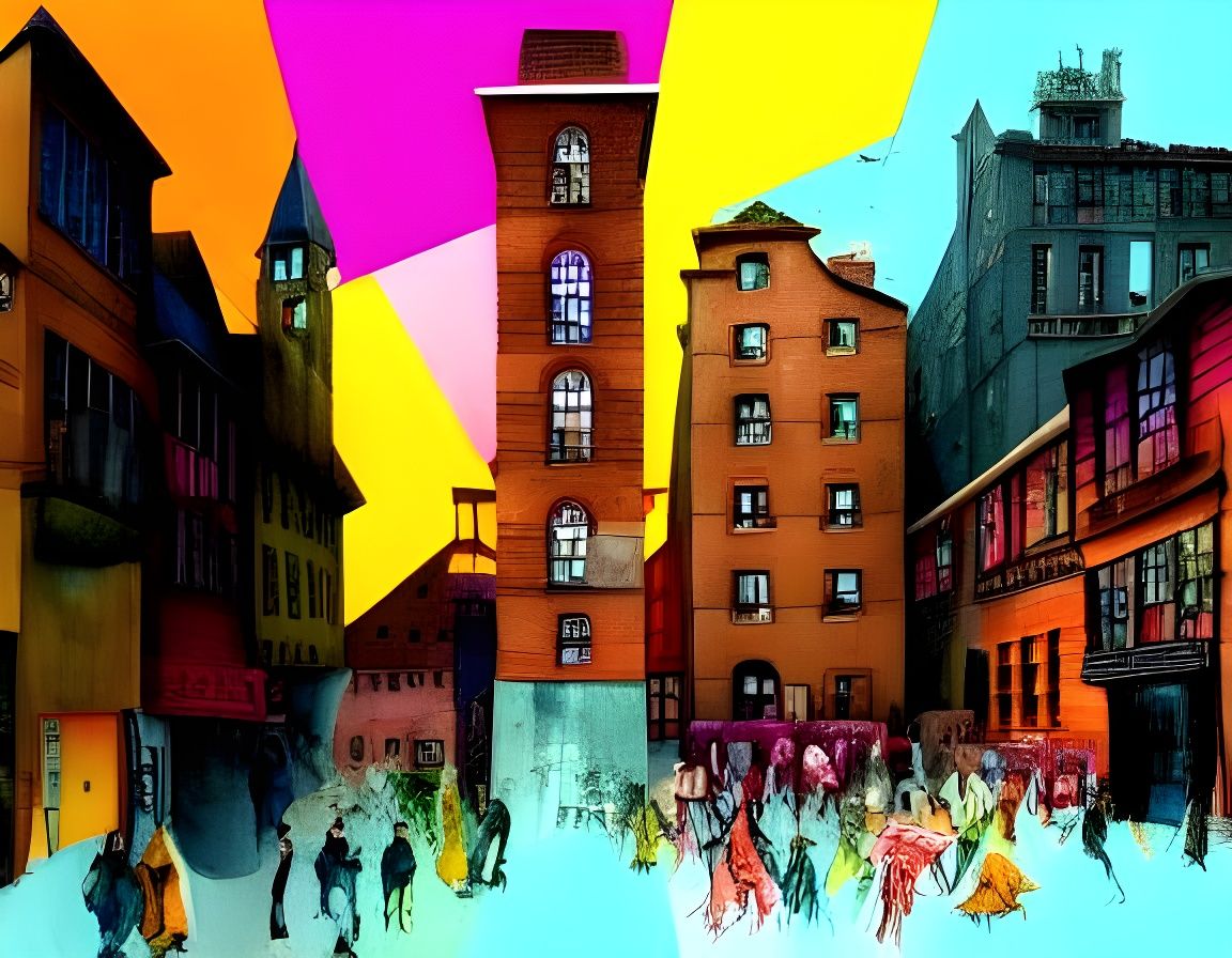 Sketch of urban chaos