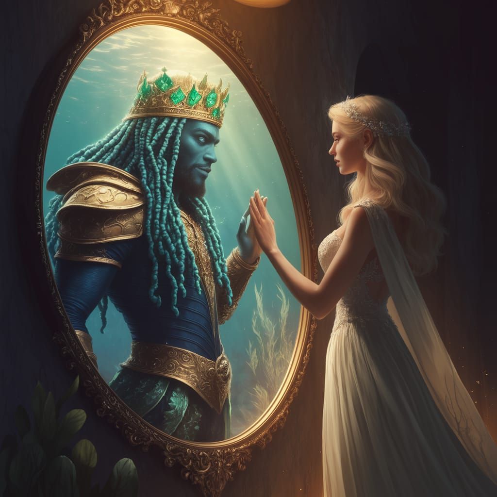 Underwater Kingdom Revealed in Ancient Mirror