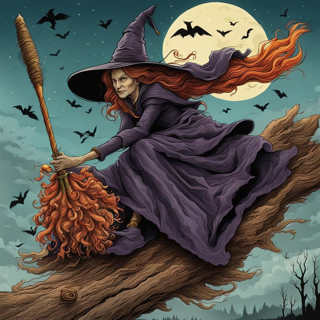 Catching the runaway broom