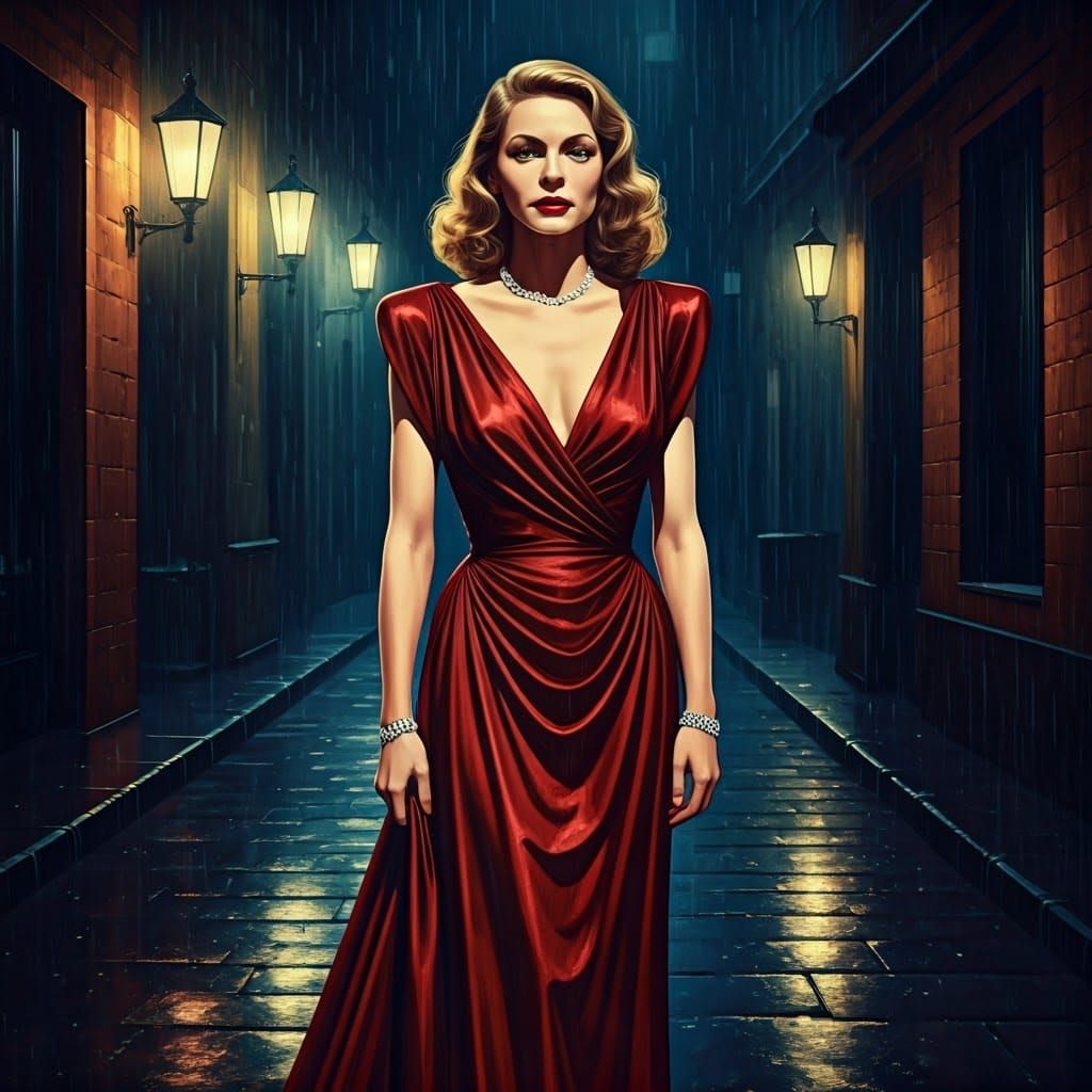 Lauren Bacall in Film Noir Style: Sensual Realism