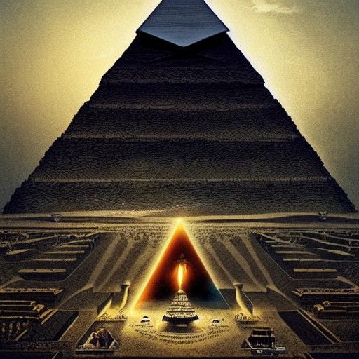 Illuminati Secret Ceremony at Pyramids