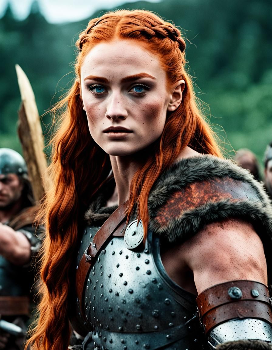 Red Sonja: Sophie Turner as a Barbarian Warrior