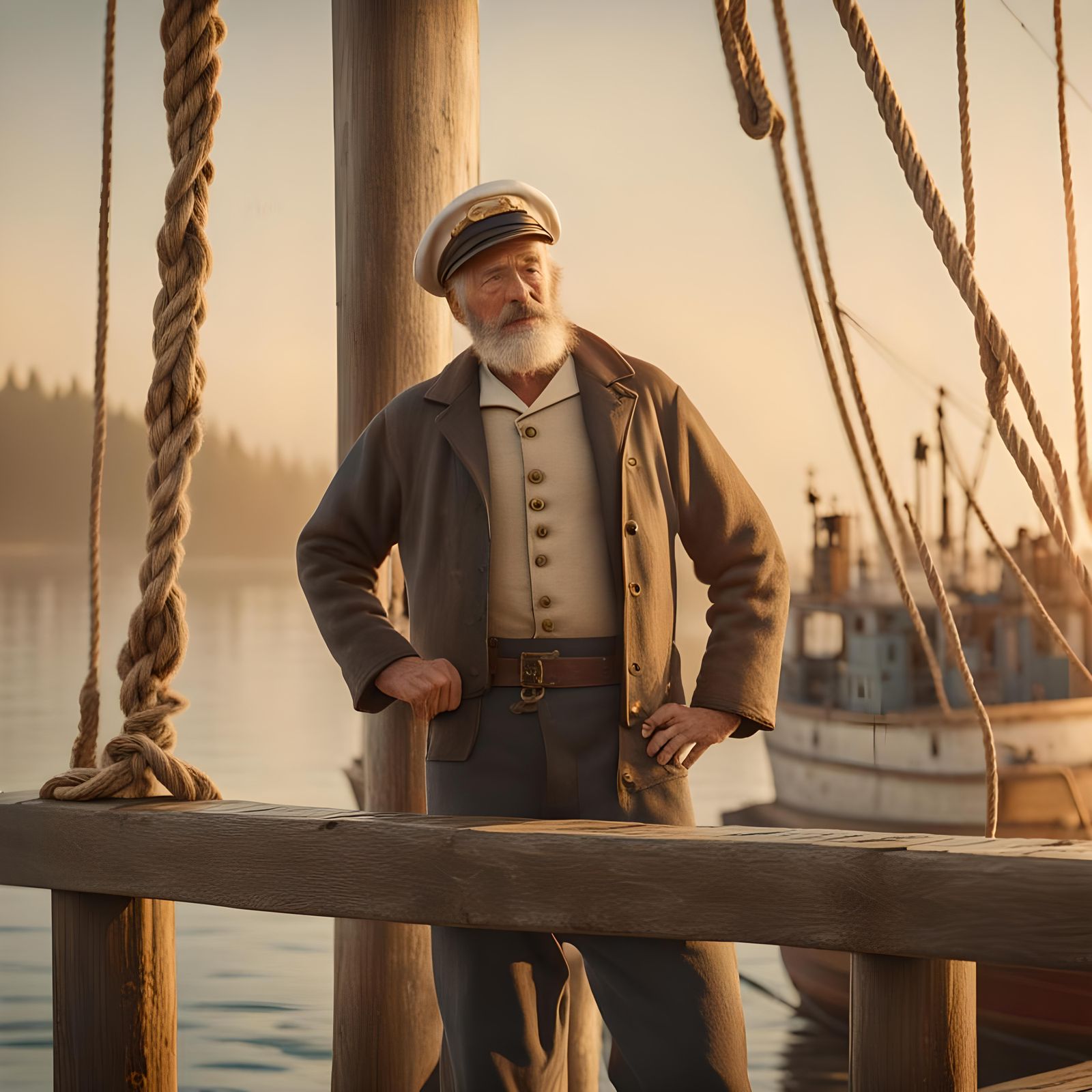 Salty Sailor's Thursday Greeting at the Port