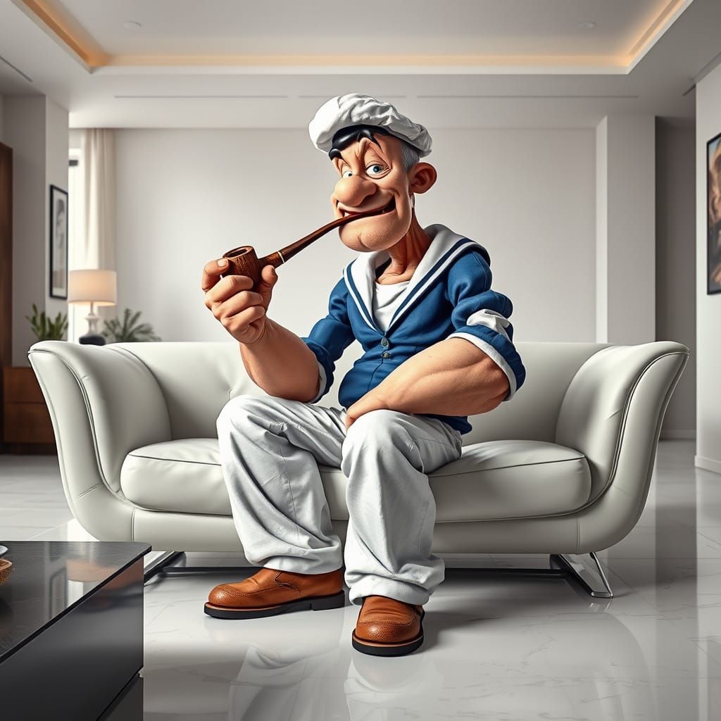 Your favorite character in real life Popeye