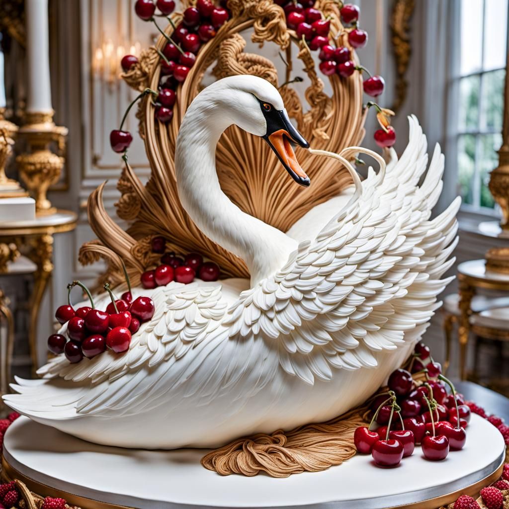 Swan Cake