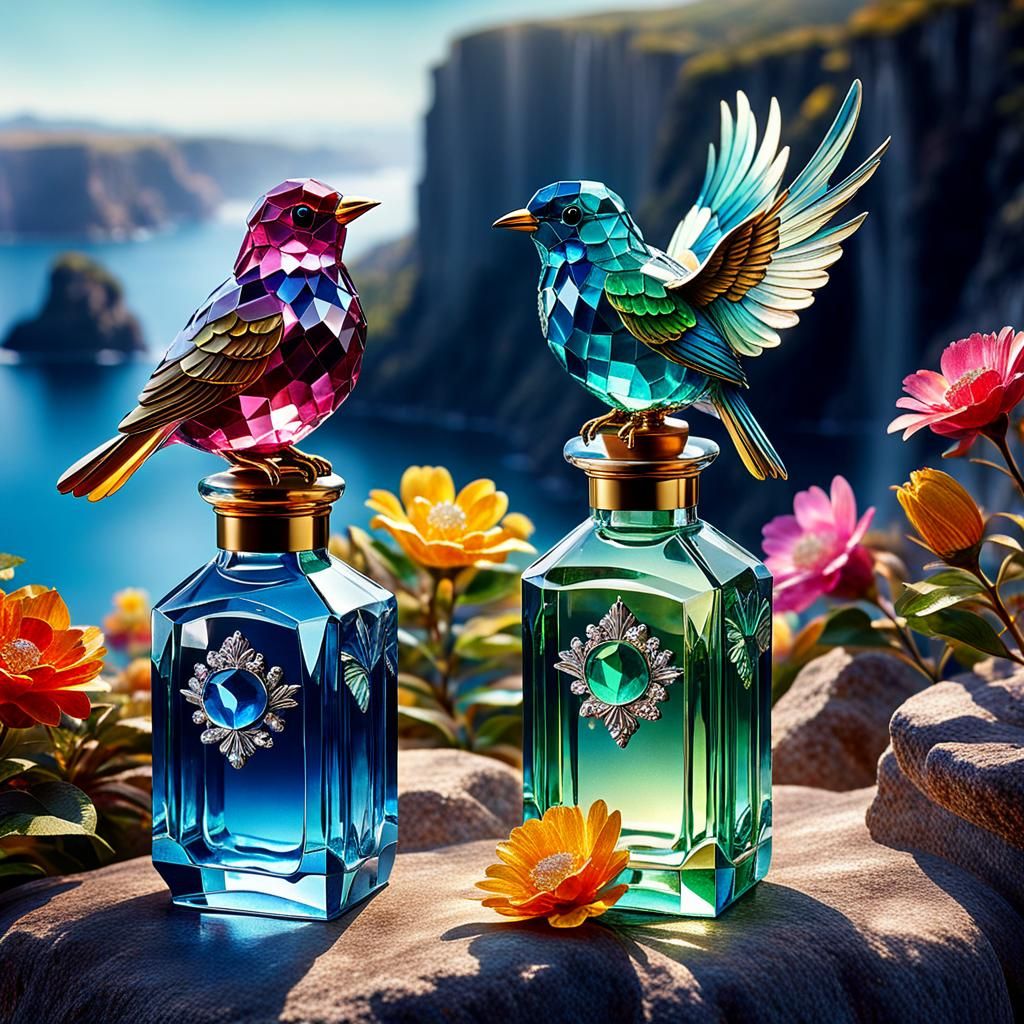 Crystal Creations - Birds in Paradise