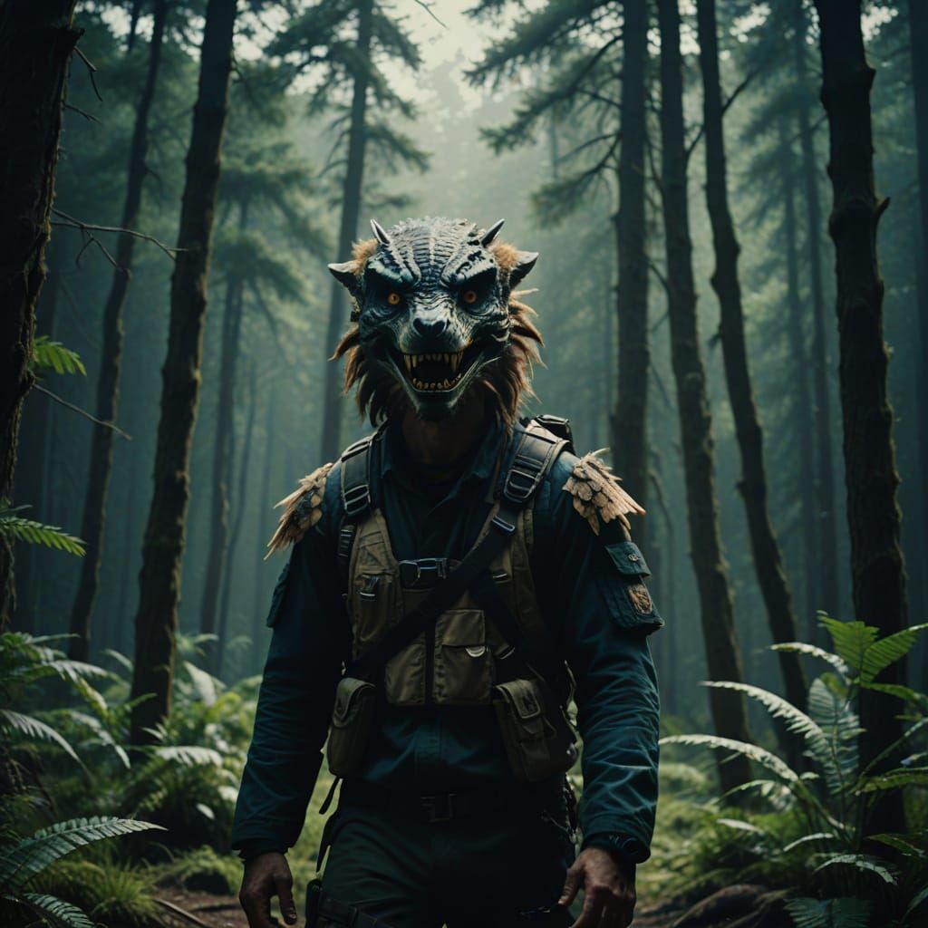 Epic Cinematic Masterpiece with Film Grain and Vignette