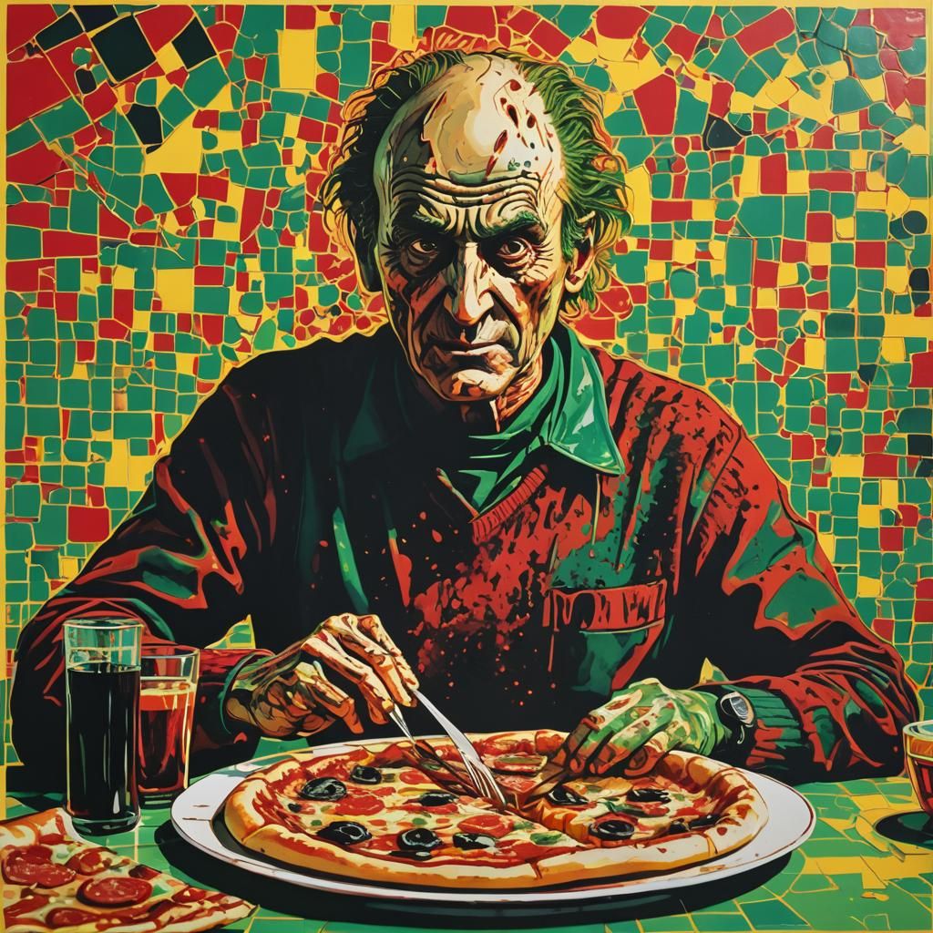 Freddy Krueger's Pop Art Pizza Revenge