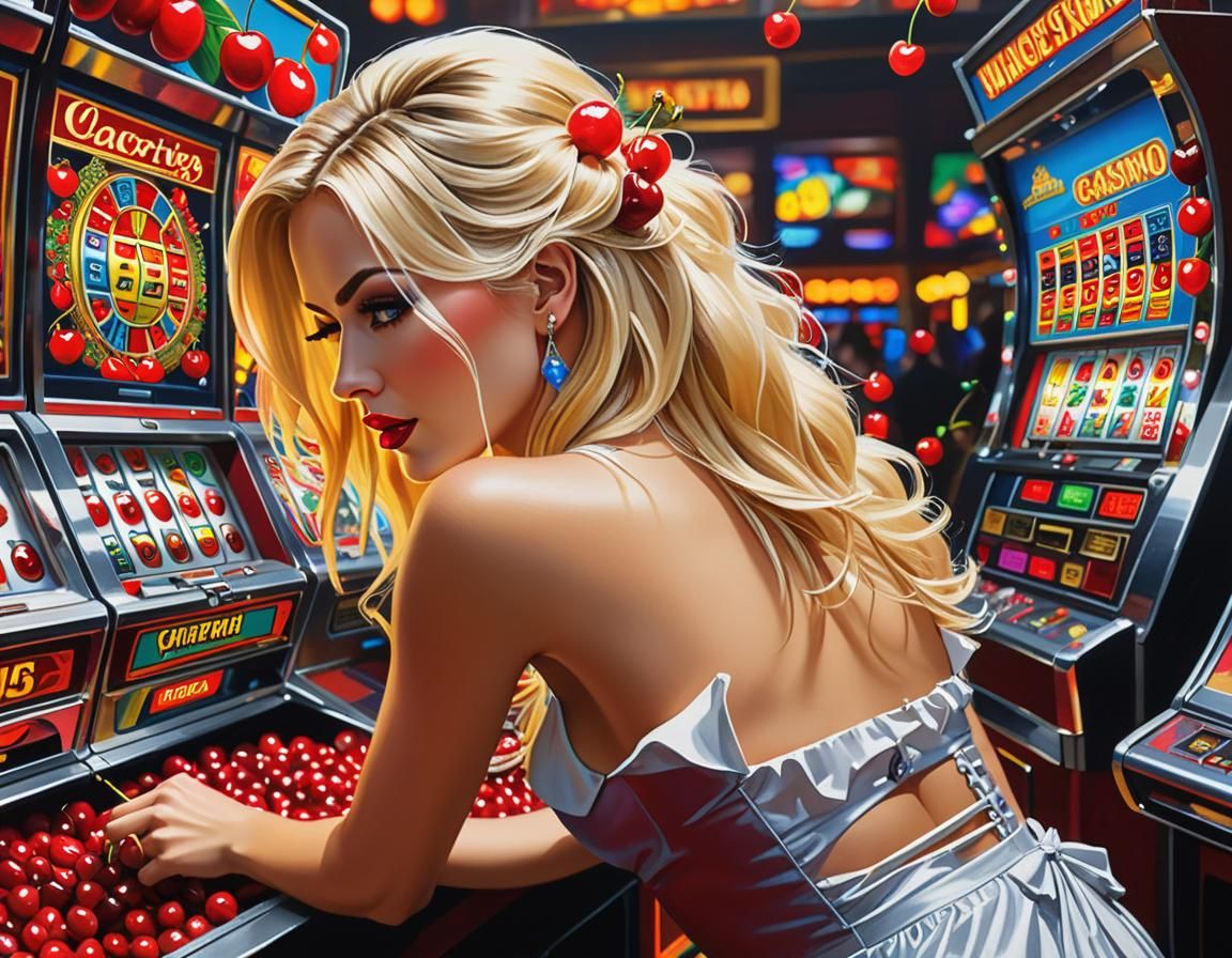 She tried every machine hoping for 💵💵💵 but all she got wa...