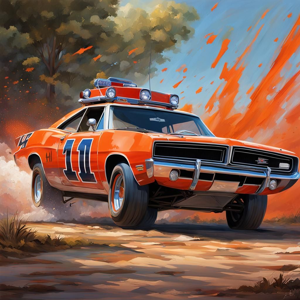 General Lee Car from Dukes of Hazzard
