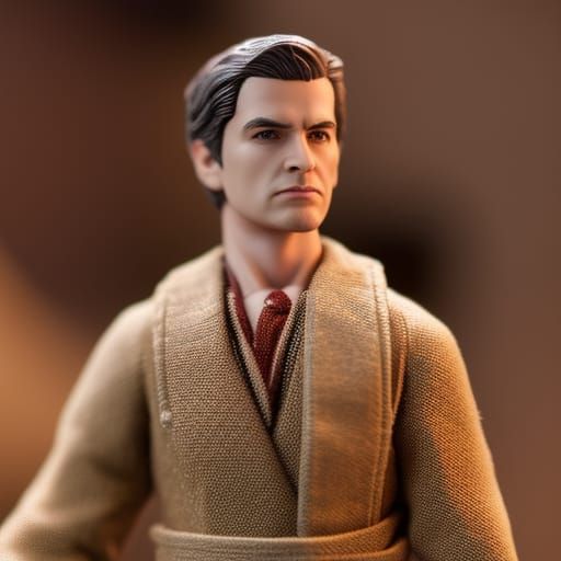 Sepia Action Figure in High Resolution