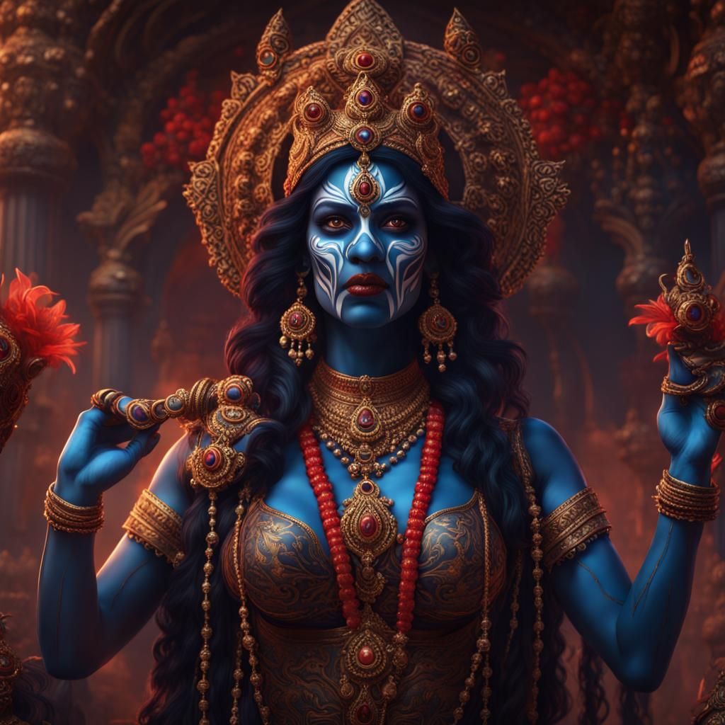 Kali or otherwise known as the Dark Goddess