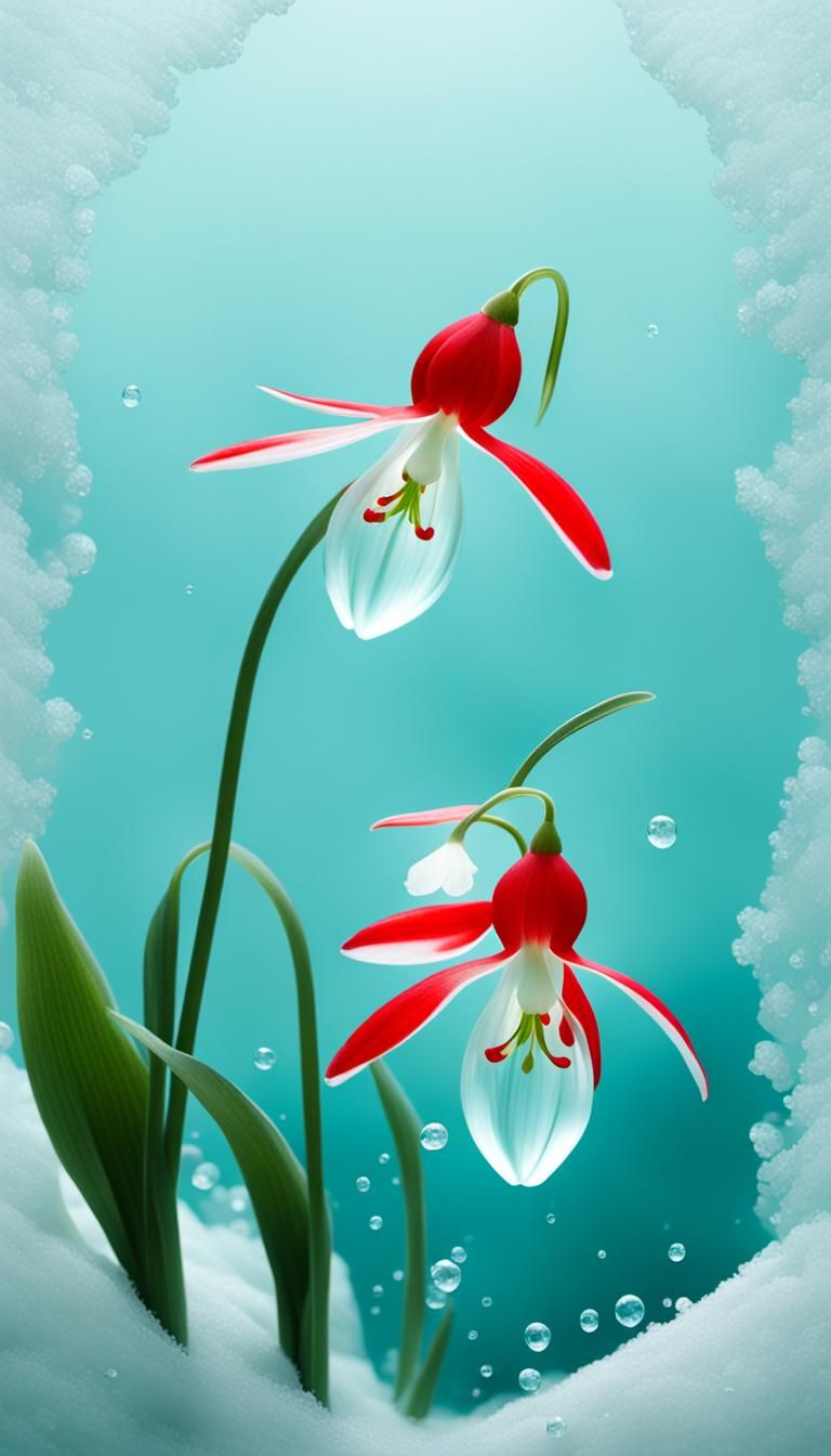 Ethereal Floral Art: Minimalist, Surreal, Angelic