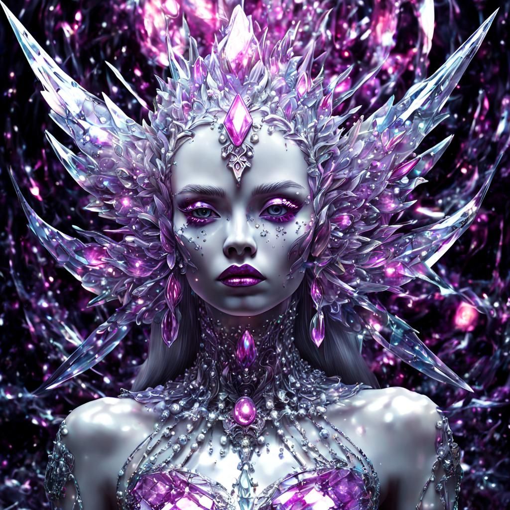 Purple Queen of Crystal Souls in Diamond Hall