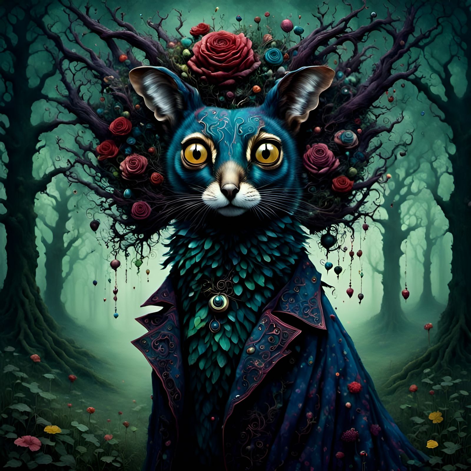 Dark Whimsy with Constellations