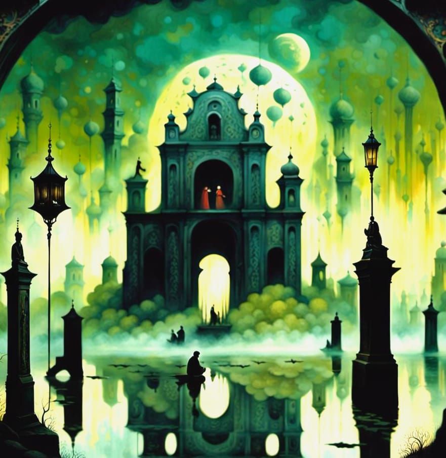 Monochromatic Inner World of Archetypal Dreams