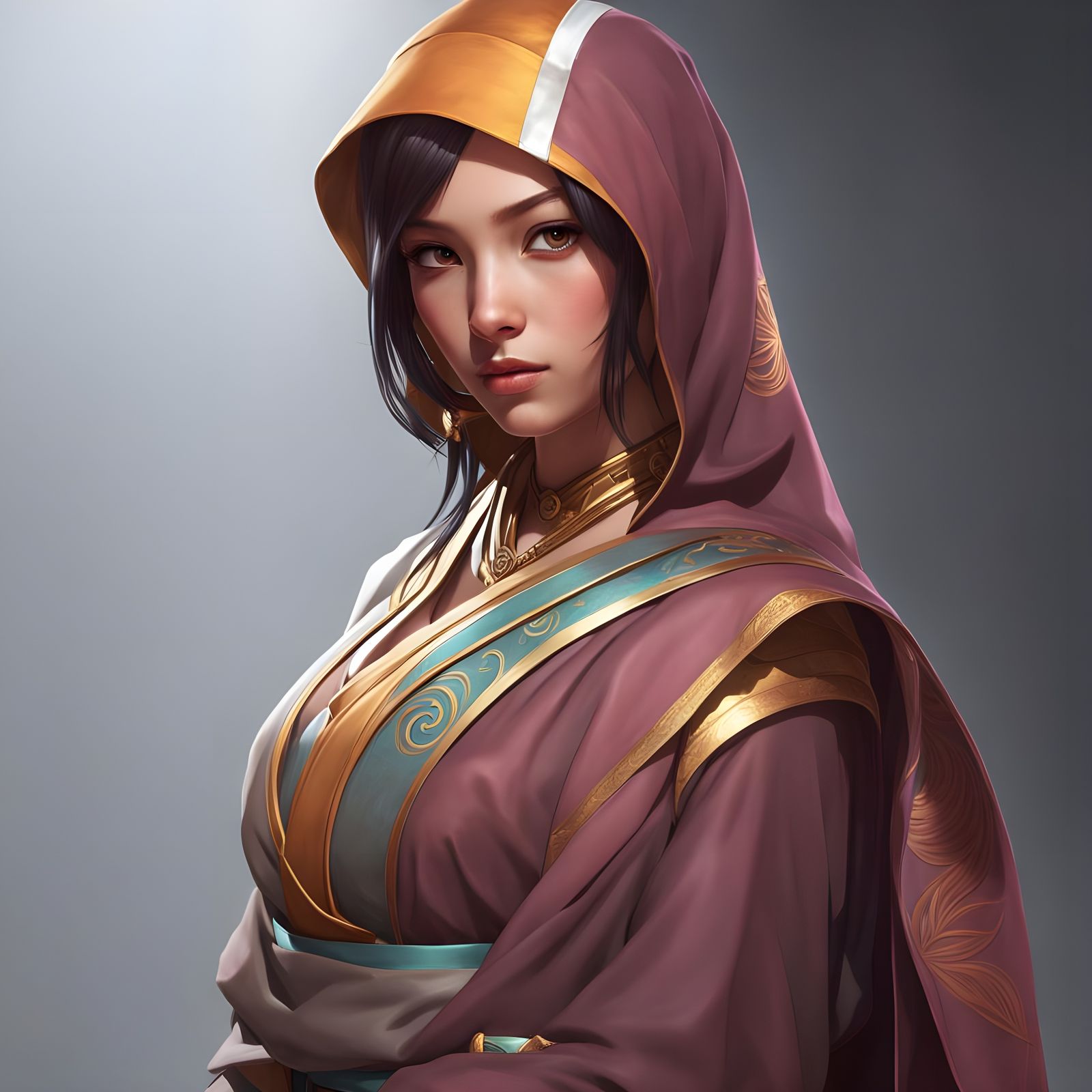 Monk girl