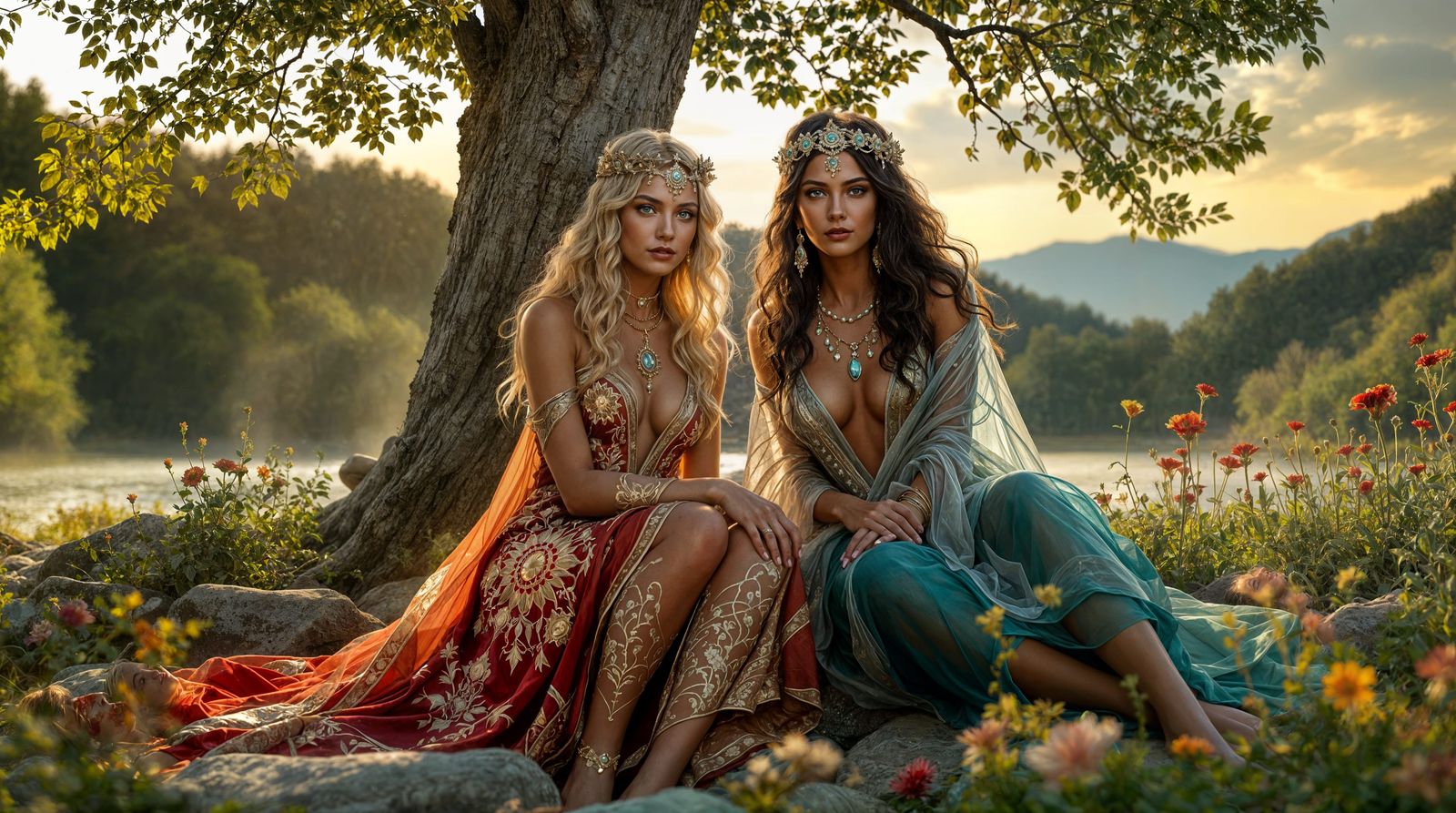 Twin Flames of the Thermodon: Aurora and Kalliope