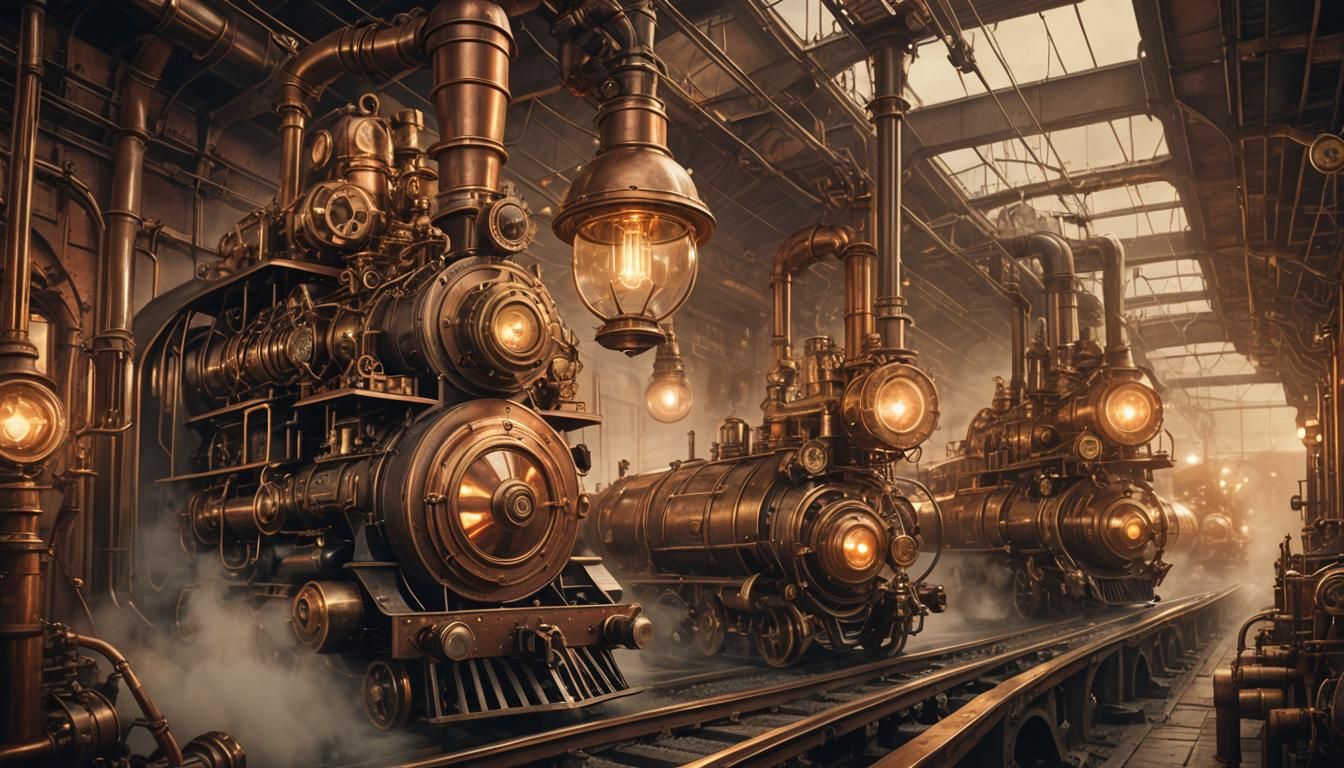 steampunk factory