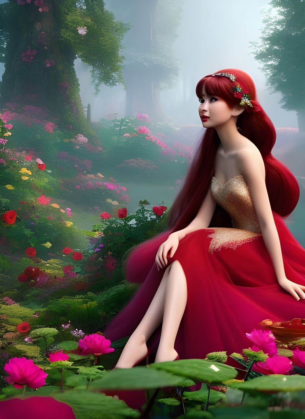 Peyton, the pretty Pixar pixie