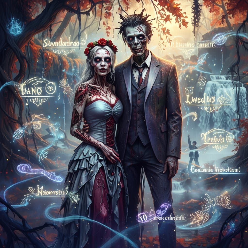Zombie Prom Queen by Autumn Waterfall