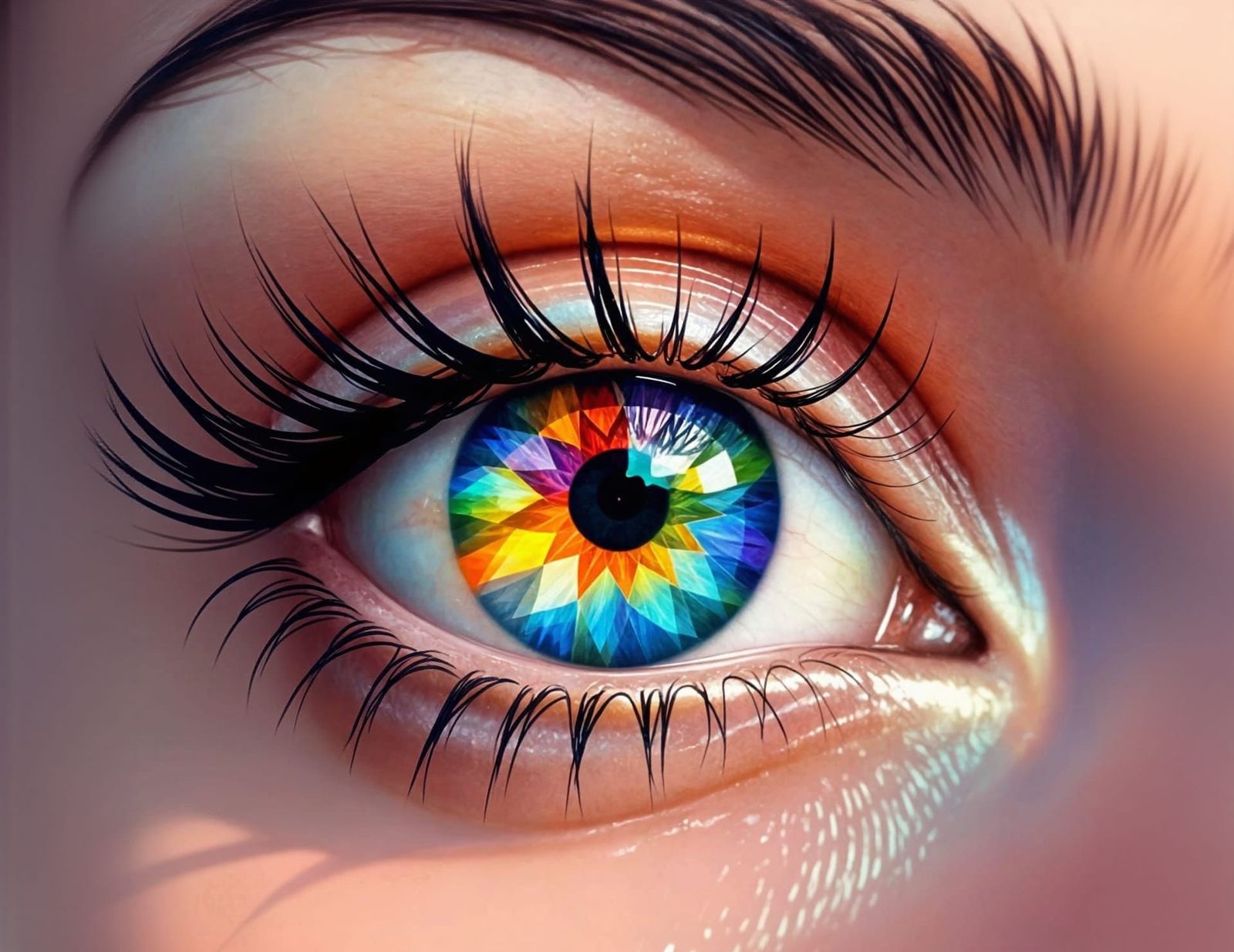 Kaleidoscope Eye: Radiating Colors