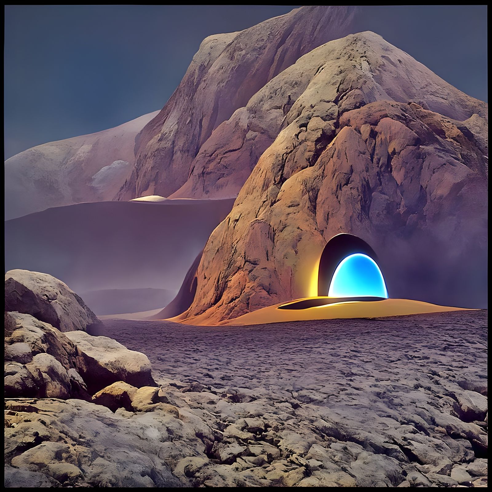 Bizarre Minimalism Inspired by Turrell, Dean, and Bonestell