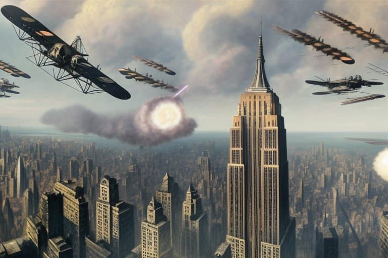 WW1 Era Air Assault on New York City