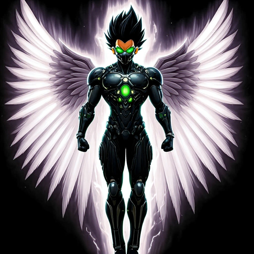 Cyberranger Saiyan Rage Form