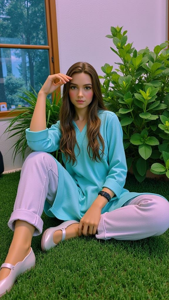 Realistic PVC Figurine on Desk with Packaging