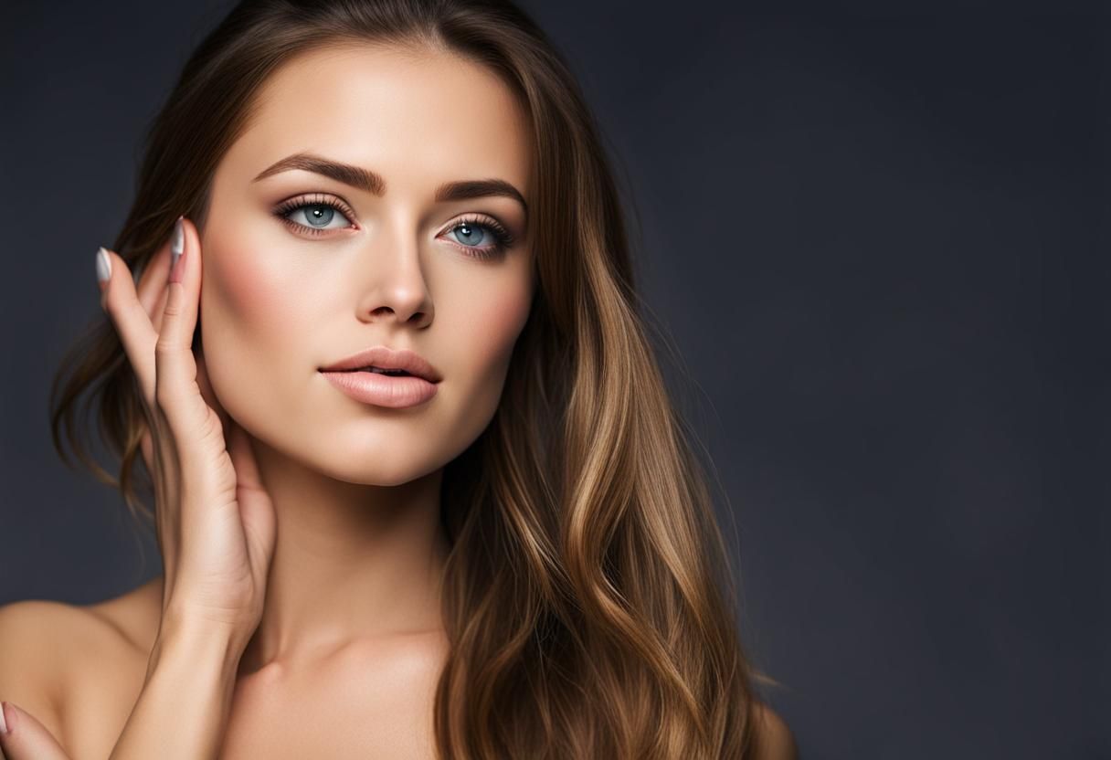 Portrait of a Beautiful 30-Year-Old Woman