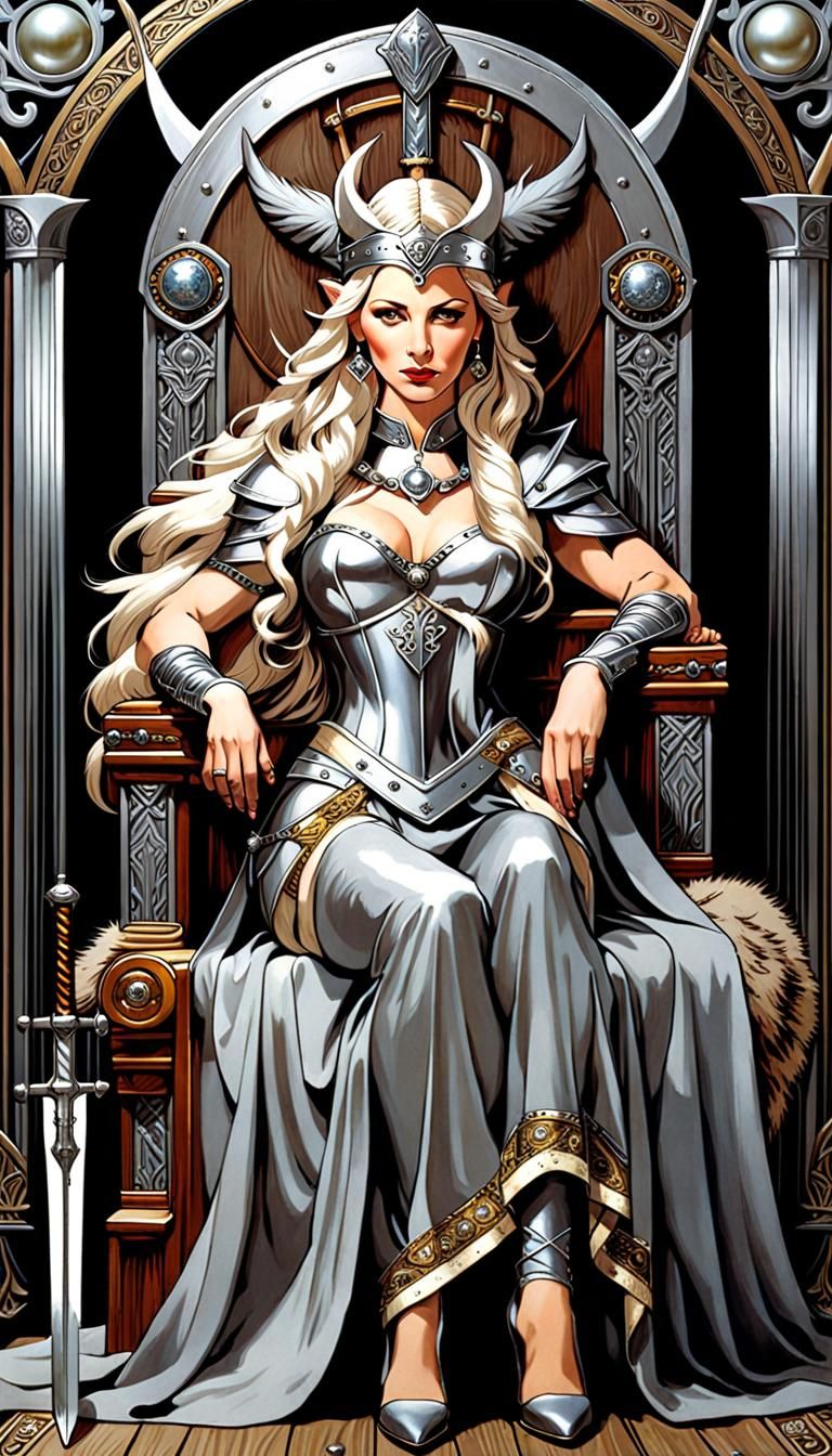 Tarot Card: Queen of Swords