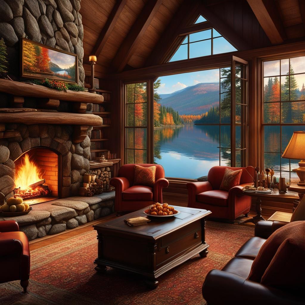 Cozy Cabin with Lake View