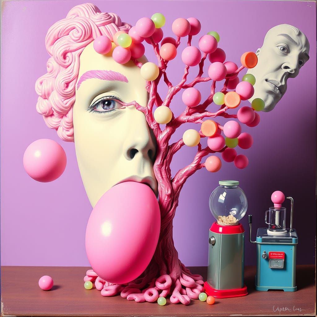 Surreal Bubblegum Wonderland