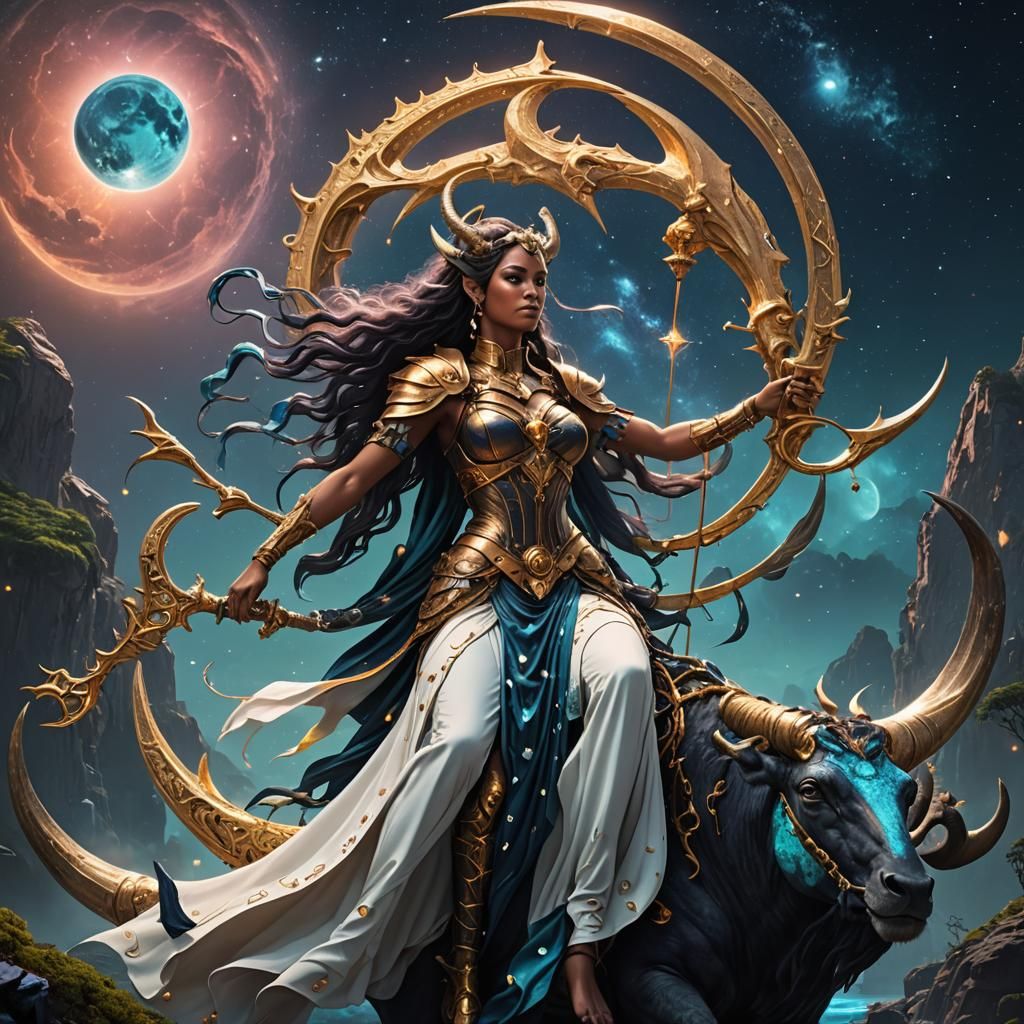 Aquarius Girl with Sagittarius Moon on Capricorn