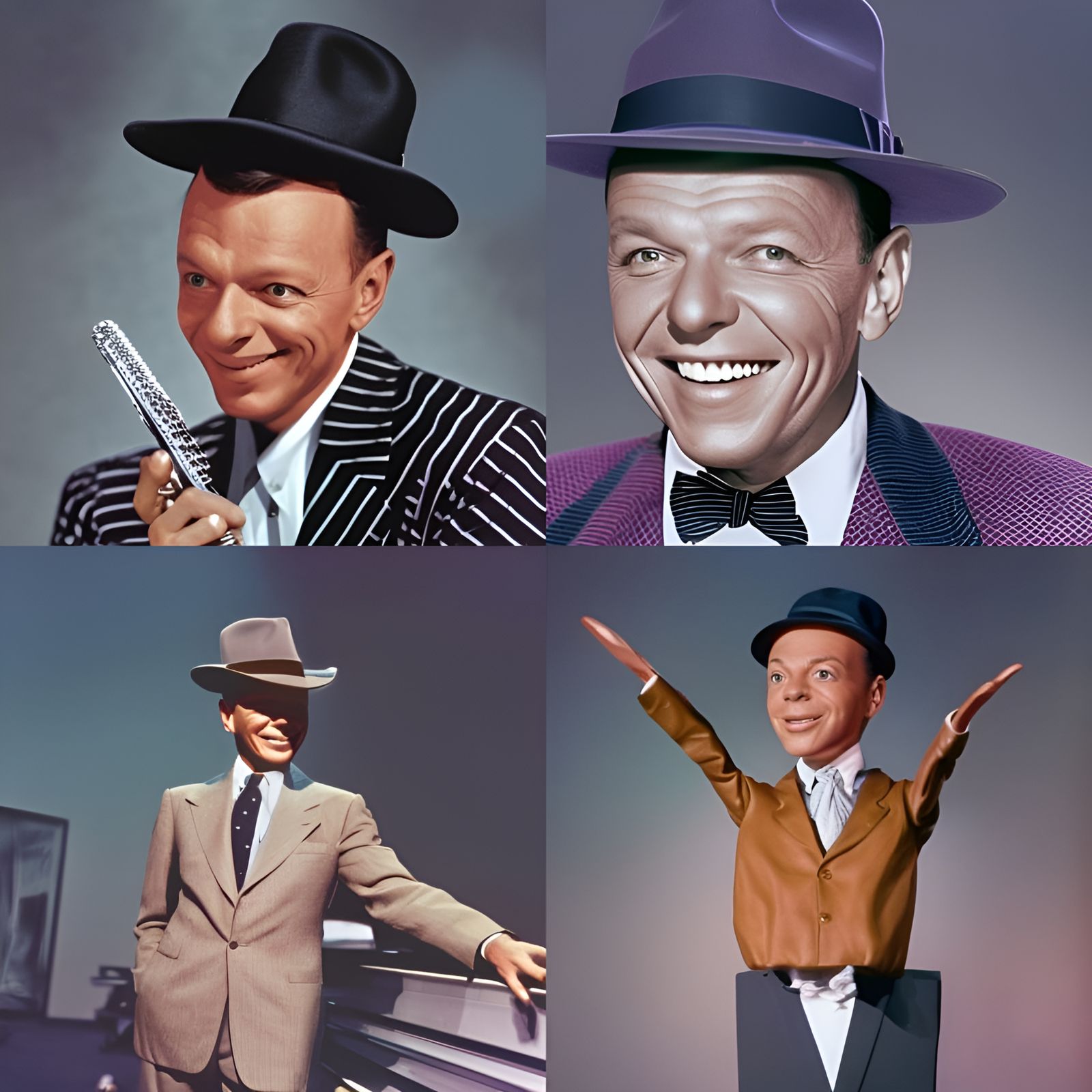 Frank Sinatra Digital Art Portrait